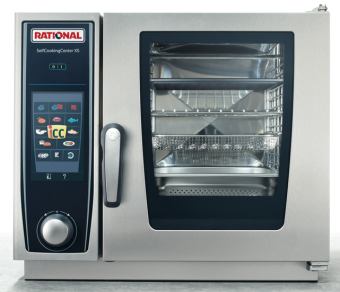 Пароконвектомат электрический RATIONAL Selfcookingcenter XS 6 2/3 B608100.01 Плиты